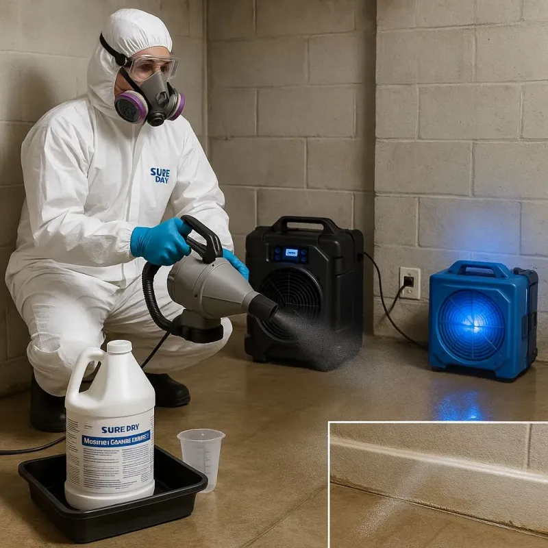 Sanitization and Odor Removal process in Donora, PA