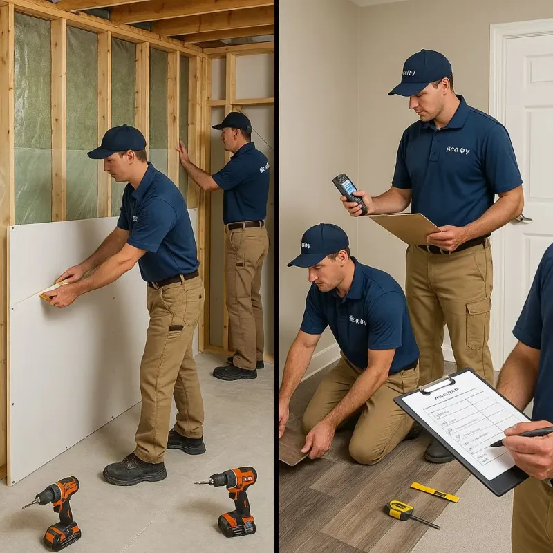 Repairs and Reconstruction process in Donora, PA